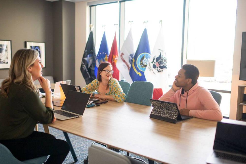 Grand Valley's Veterans resources center on the Allendale campus.